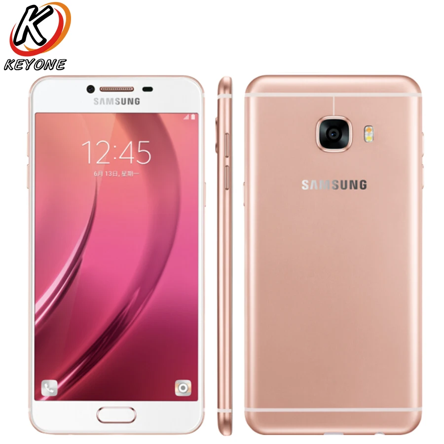 Новый оригинальный samsung Galaxy C5 C5000 4G LTE мобильный телефон 5 2 &quot4 GB Оперативная