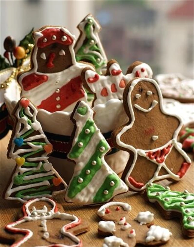 2 шт./лот алюминиевая форма в форме рождественской елки деловые инструменты для