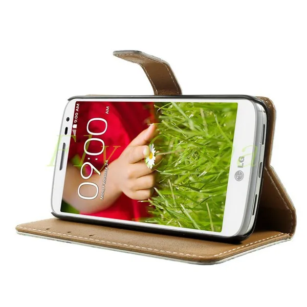 Для LG G2 мини чехол яркий голубая бабочка фолио кожаный бумажник флип-крышкой для