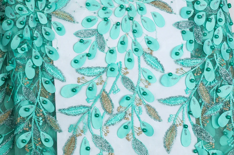 Новая французская чистая кружевная ткань последняя африканская Тюль кружевная ткань с вышивкой бисером кружевная ткань для свадебного платья APW2429B