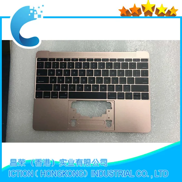 Оригинальный чехол A1534 Topcase Для Macbook Pro 12 дюймов с клавиатурой верхний