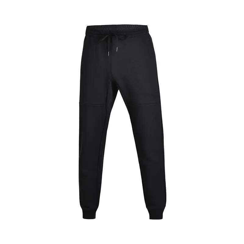 Li-Ning, мужские трикотажные спортивные штаны Wade, Классический крой, интерлок, 66% хлопок, 34% полиэстер, Удобная подкладка, спортивные штаны AKLM677 CONF17 - Цвет: AKLM677 2H
