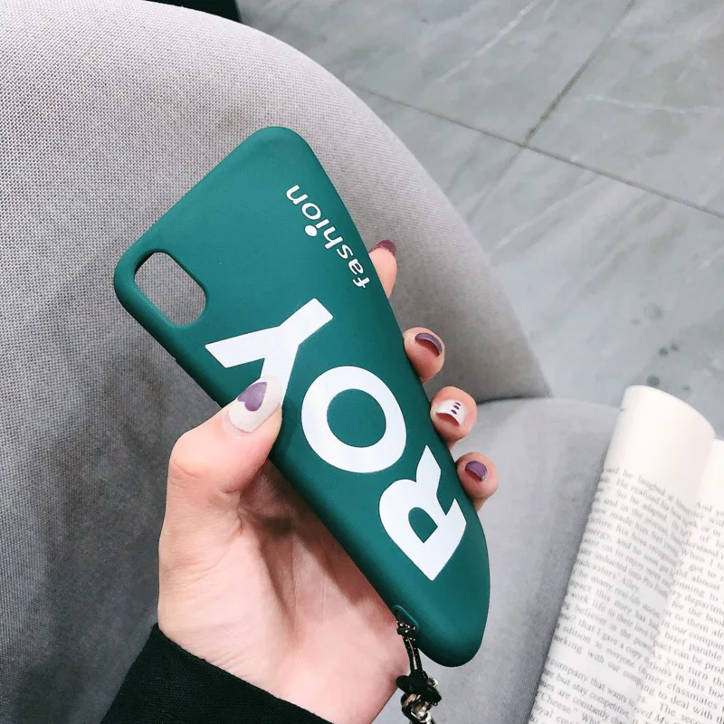 Стильный Модный чехол для телефона С КАКТУСОМ и буквами iphone XS MAX XR X 8 7 6 6s plus мягкий