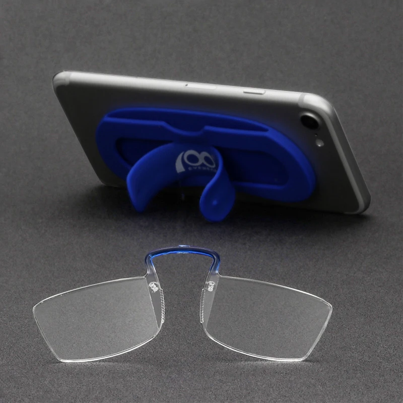 Ультралегкие очки для зрения дальнозоркость подставка мобильного телефона