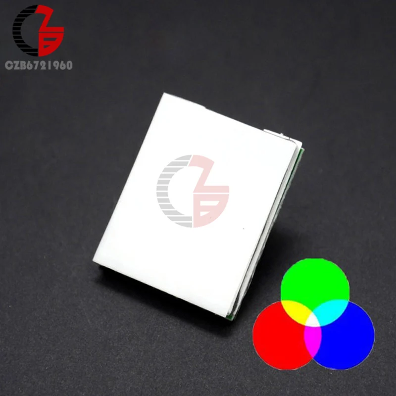 Емкостный сенсорный переключатель RGB светодиодный модуль датчика HTTM DIY электронная плата многоцветная защита от помех 3 в 5 в 6 в - Цвет: Colorful