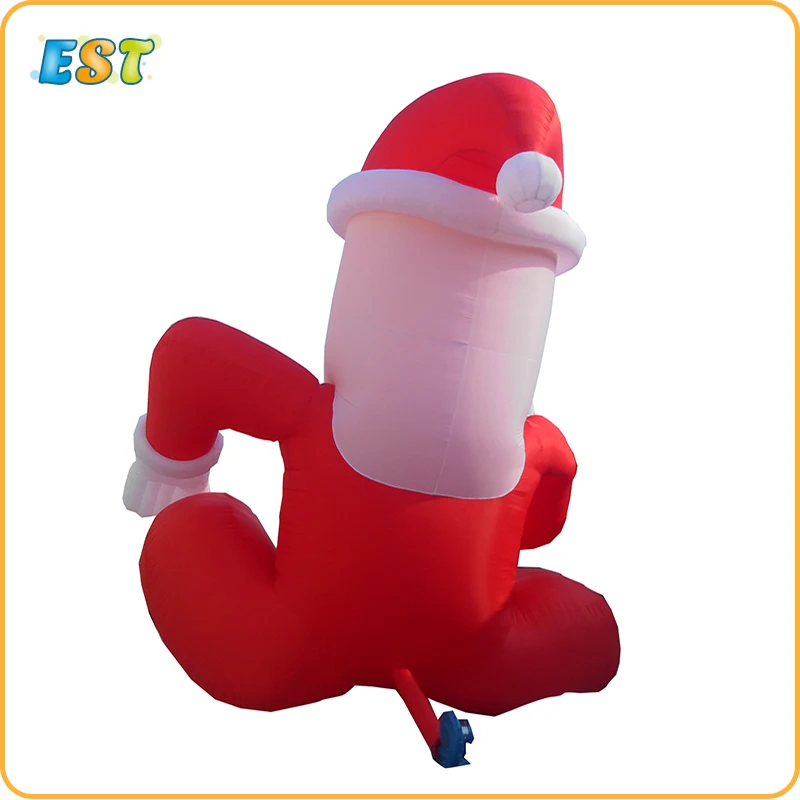 Hot sale outdoor oxford cloth decoration inflatable santa claus for Christmas party | Игрушки и хобби