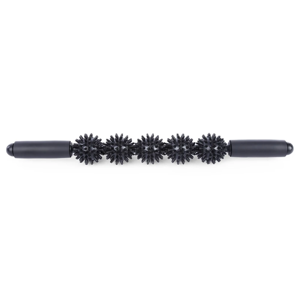 Массажная ручка Spiky Ball Yoga Wand роликовый мышечный тренировочный аксессуар|Блоки