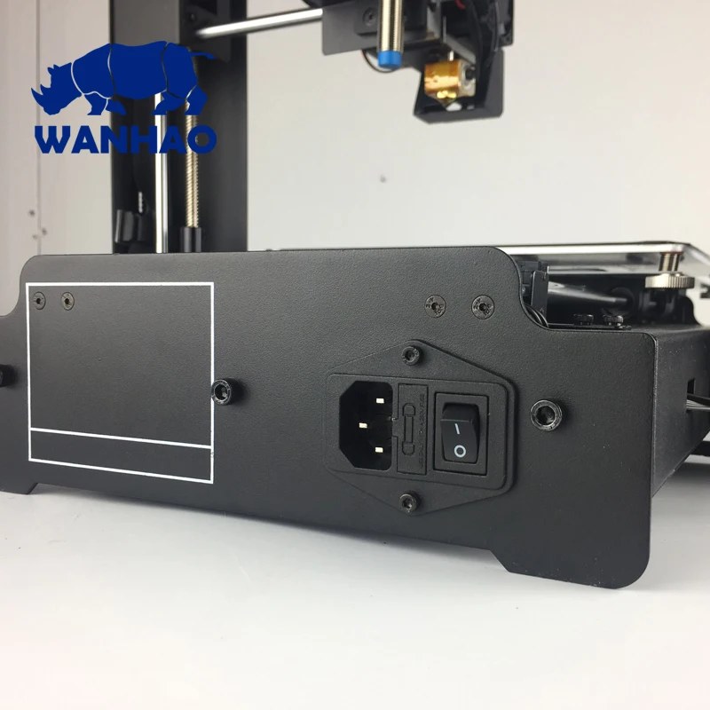 Новое обновление Wanhao Дубликатор I3 PLUS Mark 2 Mark II V2.0 3d принтер Авто левинг FDM Рабочий стол DIY сенсорный экран 3d принтер