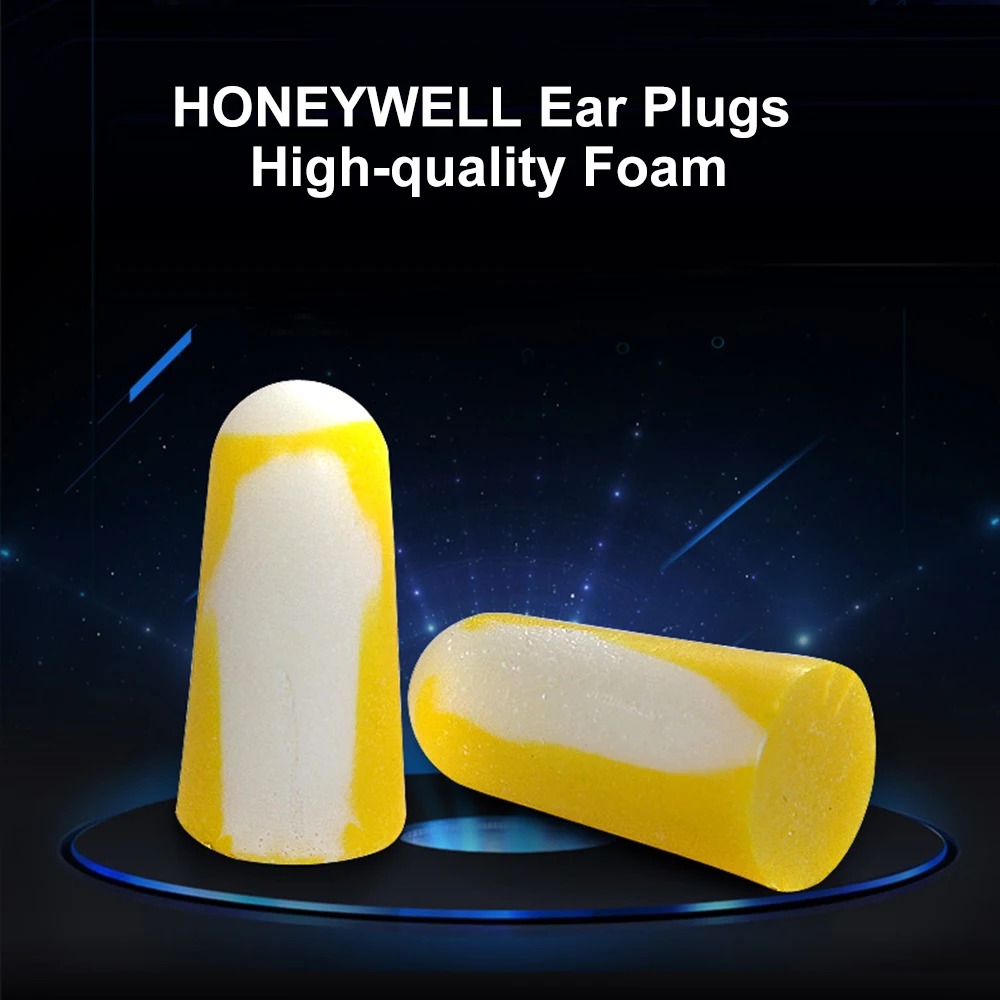Honeywell 10 пар беруши высокого качества пена анти шум беруши протекторы звуконепроницаемые затычки на рабочем месте безопасность