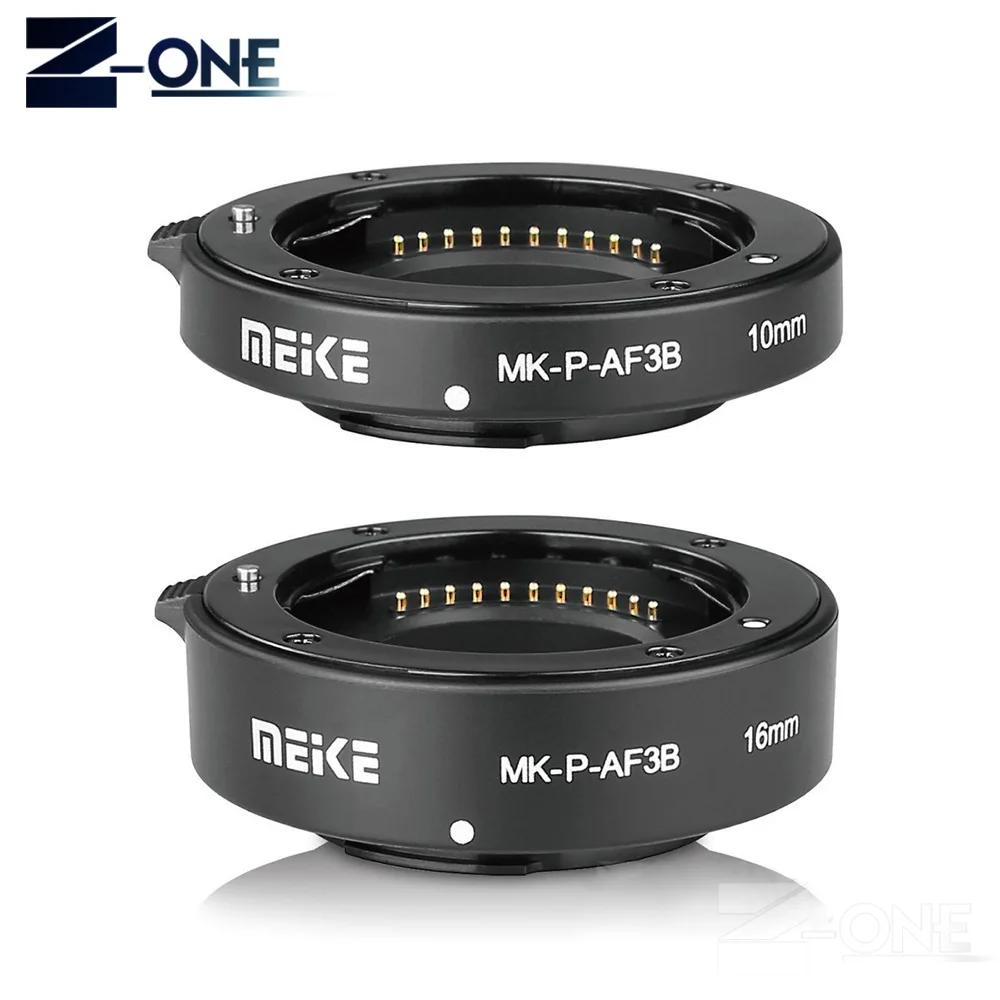 Meike P AF3 B автоматическая фокусировка Макро удлинительная трубка (10 мм 16 мм) для