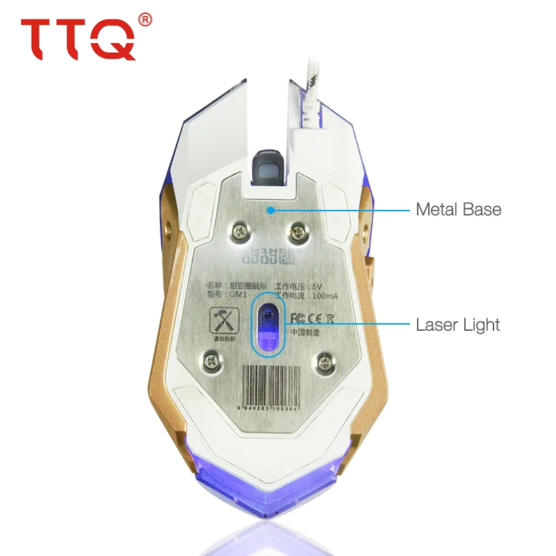 TTQ мышь геймер USB 2 0 нейлоновая плетеная проводная MAX DPI 3200 игровая Opto electonic