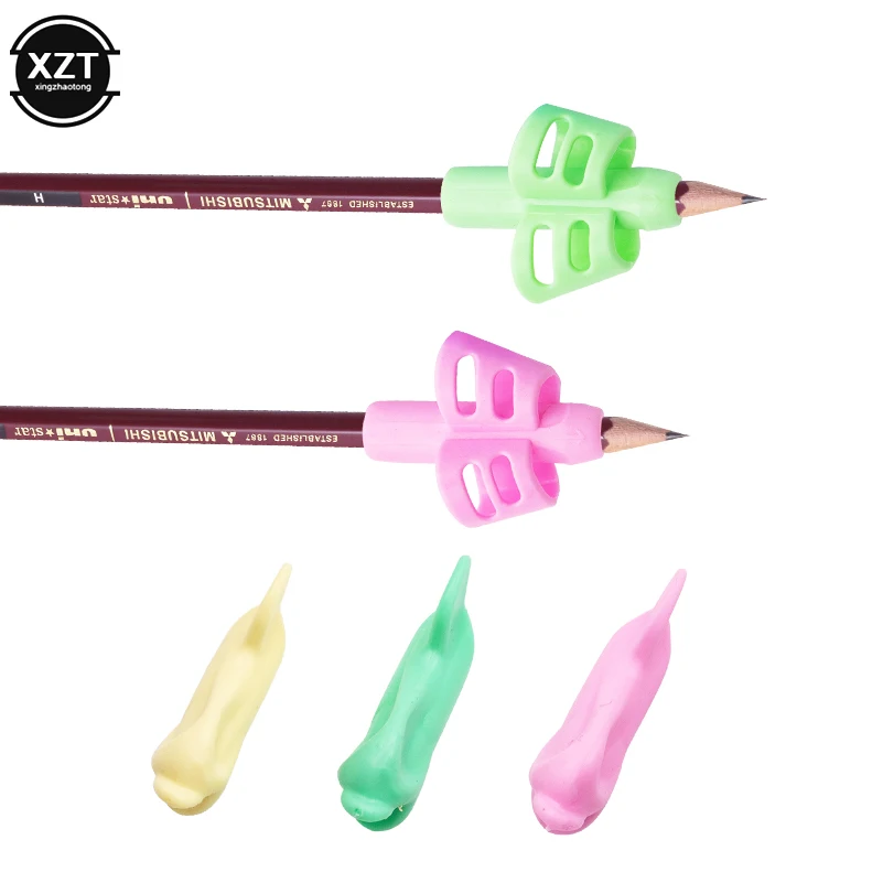 Эргономичный держатель для карандашей с тремя пальцами 6 шт./компл.|Стержни ручек|