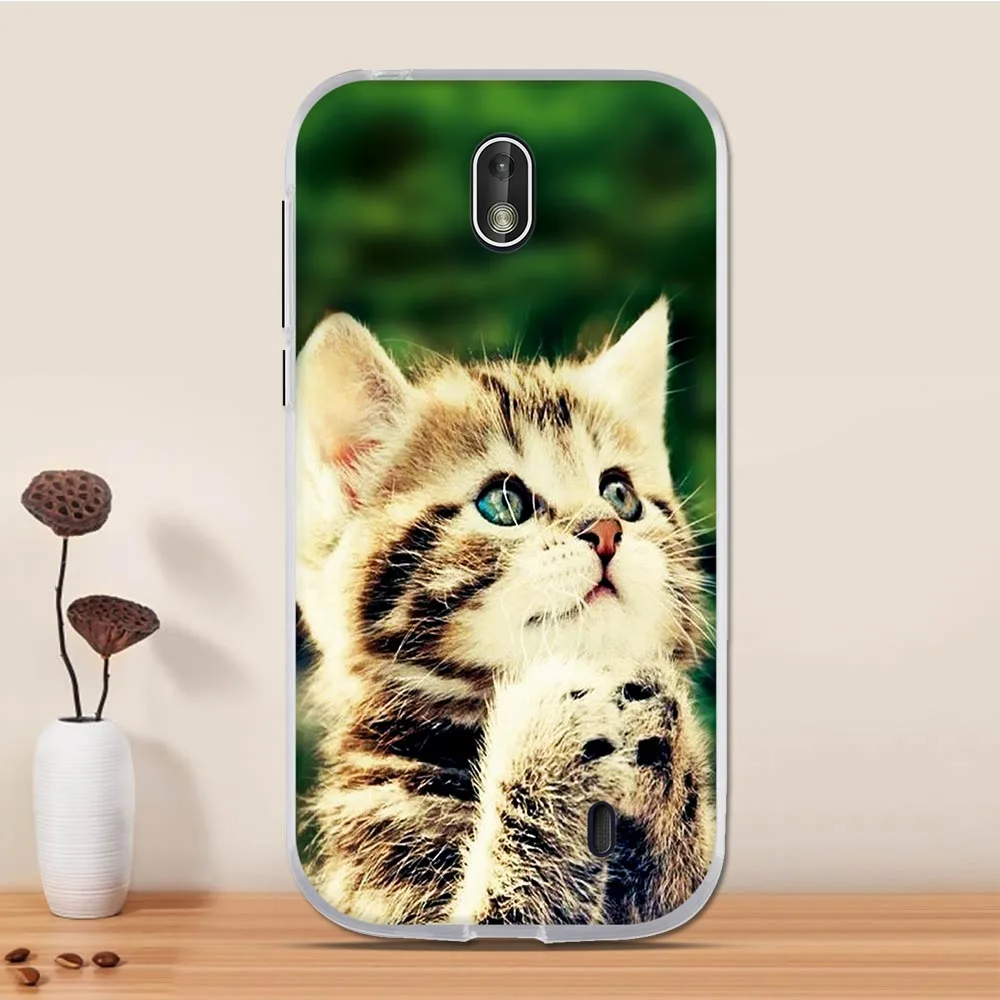 25 Чехол для Nokia 1 силиконовый чехол ТПУ Мягкий 3D Рисунок Funda для Nokia1 Nokia 1 Капа чехол для телефона для Nokia 1 защитный чехол - Цвет: 25