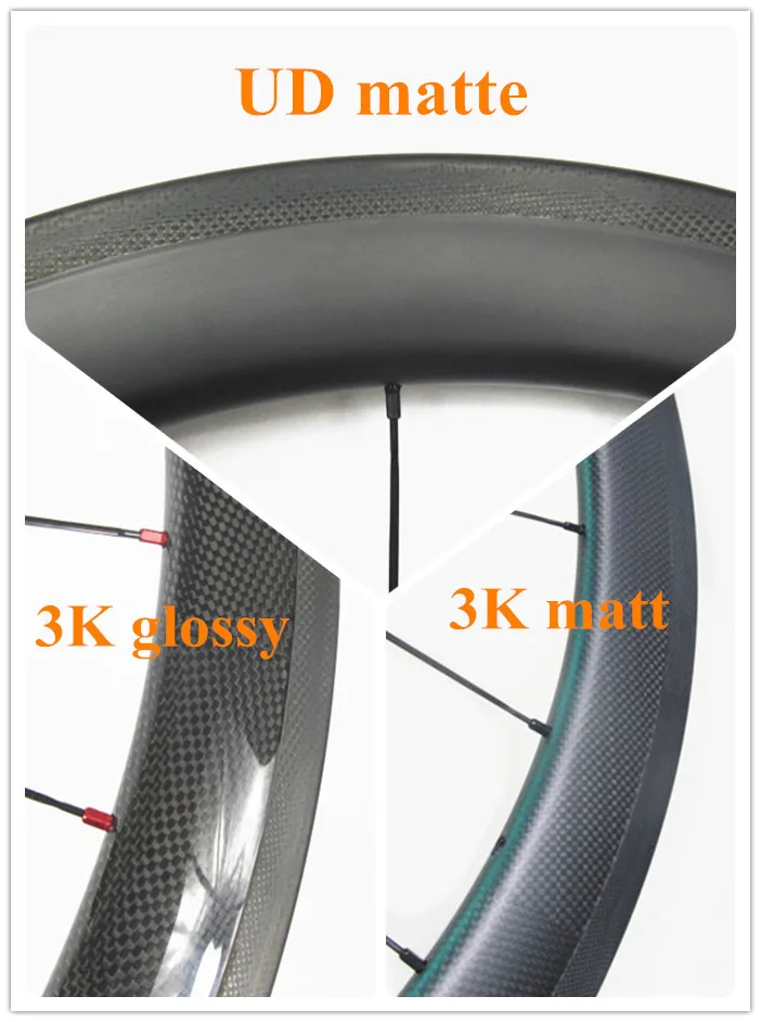 FSC50CM-25T покрышка 50Cx25mm карбоновые колеса обновления U форма 20/24 ч диски Toray углеродного волокна 700C дорожный велосипед бескамерное колесо готов
