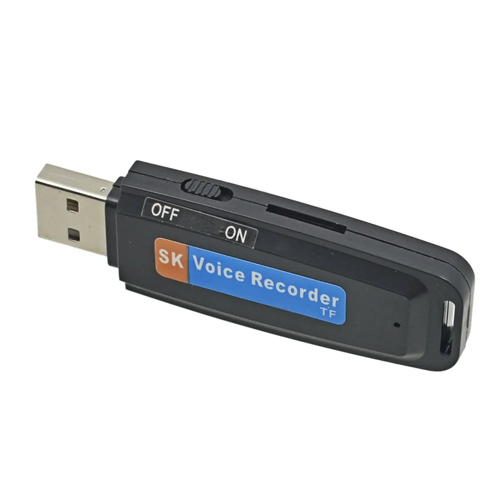 Профессиональный диктофон MJTEK с Micro SD TF-картой USB U-диском цифровой WAV ручка для