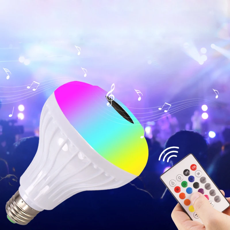 DOITOP Bluetooth Smart LED переключатель ламп свет дистанционное управление E27 RGB