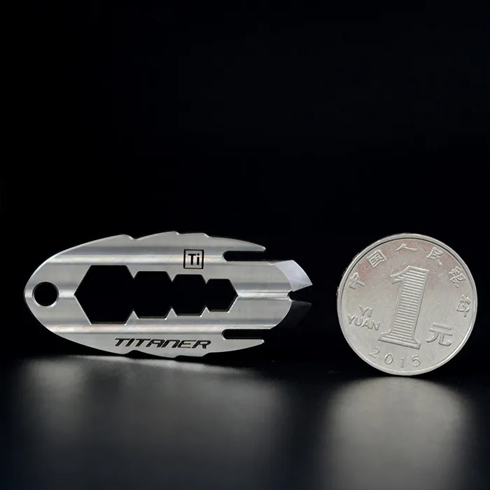Титановый сплав EDC портативный открытый спортивный мини ключ универсальный ключ мульти инструменты