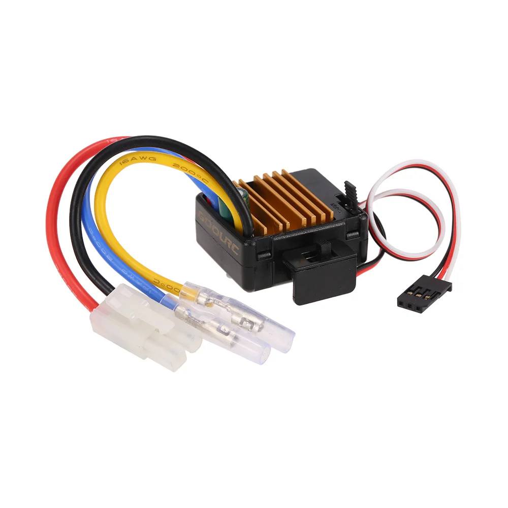 Оригинальный электрический регулятор скорости GoolRC 60A Brushed ESC с 5 В/2 а BEC для 1/10 Axial