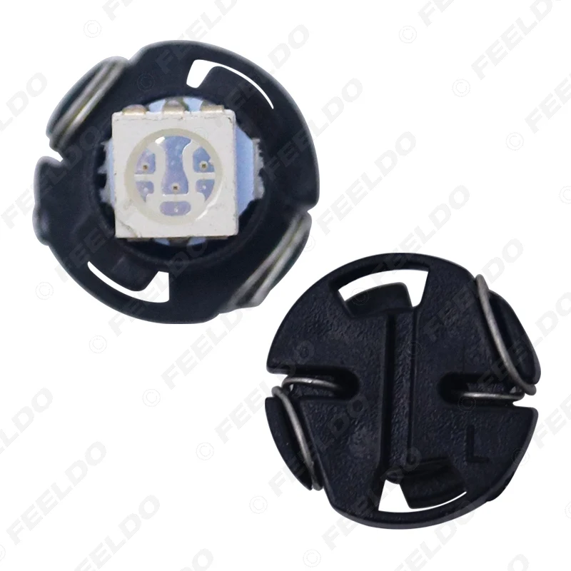 FEELDO 4 шт. авто автомобиль T4.7 5050 1-SMD чип светодиодная панель приборной панели