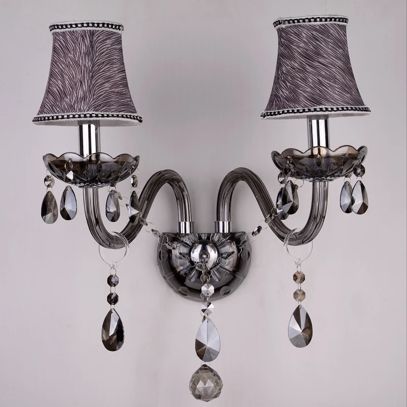 Хрустальный светодиодный настенный светильник К9 лампа для спальни