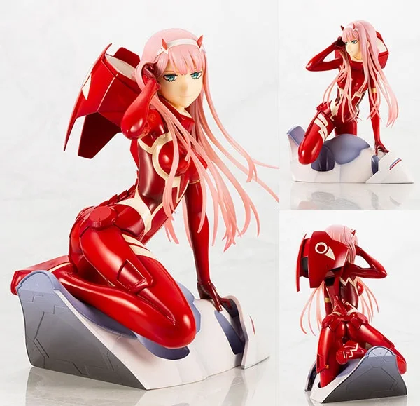 16 см аниме Darling в FRANXX игрушечная фигурка-модель ноль два 02 из ПВХ, Коллекционная модель игрушки рождественские подарки аниме фигурки