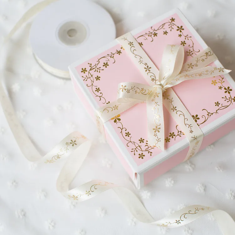 &quotРучная работа&quot дизайн печатная хлопковая лента DIY шитье и Упаковка Ювелирные