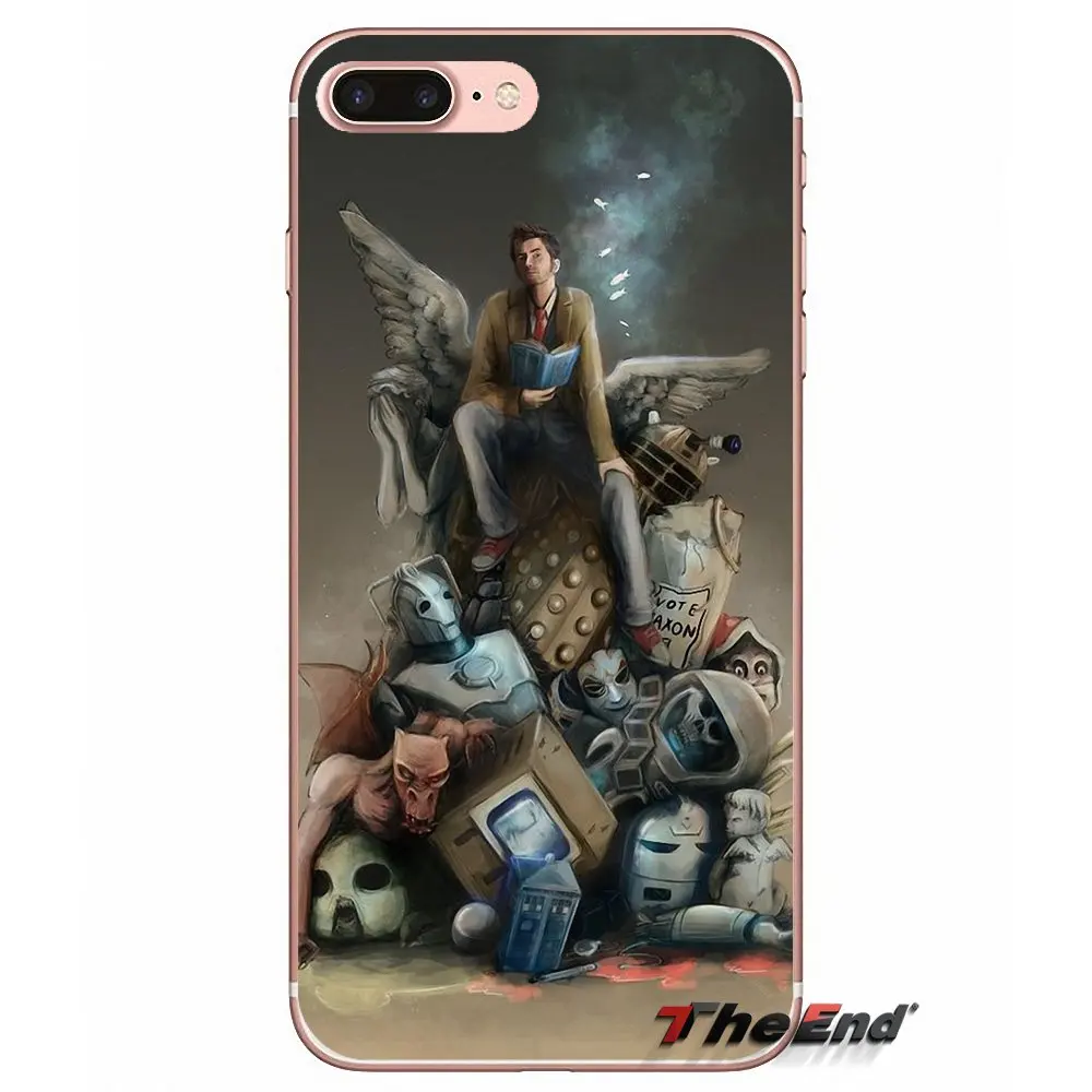 Для Sony Xperia Z Z1 Z2 Z3 Z5 compact M2 M4 M5 E3 T3 XA Aqua LG G4 G5 G3 G2 Mini Tardis Doctor Who With David Tennant Case | Мобильные