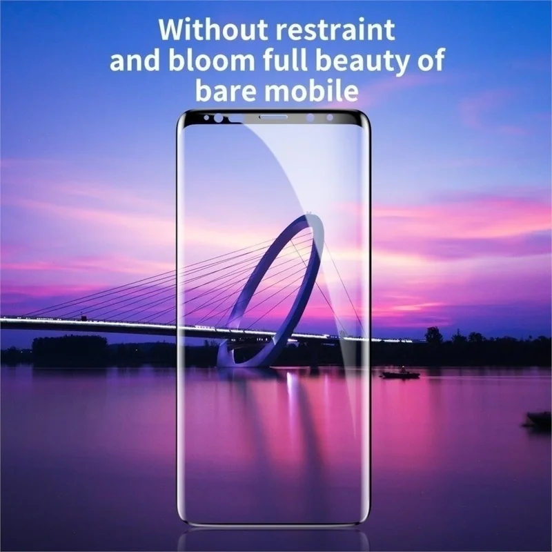 9D полное покрытие закаленное стекло Защита экрана для Samsung Galaxy S8 S9 Plus S6 S7 Edge Note 8 9
