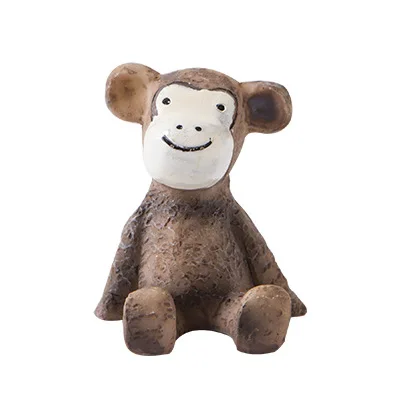 monkey 1 шт. ключ штекер стеллаж для хранения с крючком полимерные крючки семейный халат подвесные крючки сумка для шляп семейный халат сумка для шляп клейкая настенная подвеска для ключей - Цвет: monkey