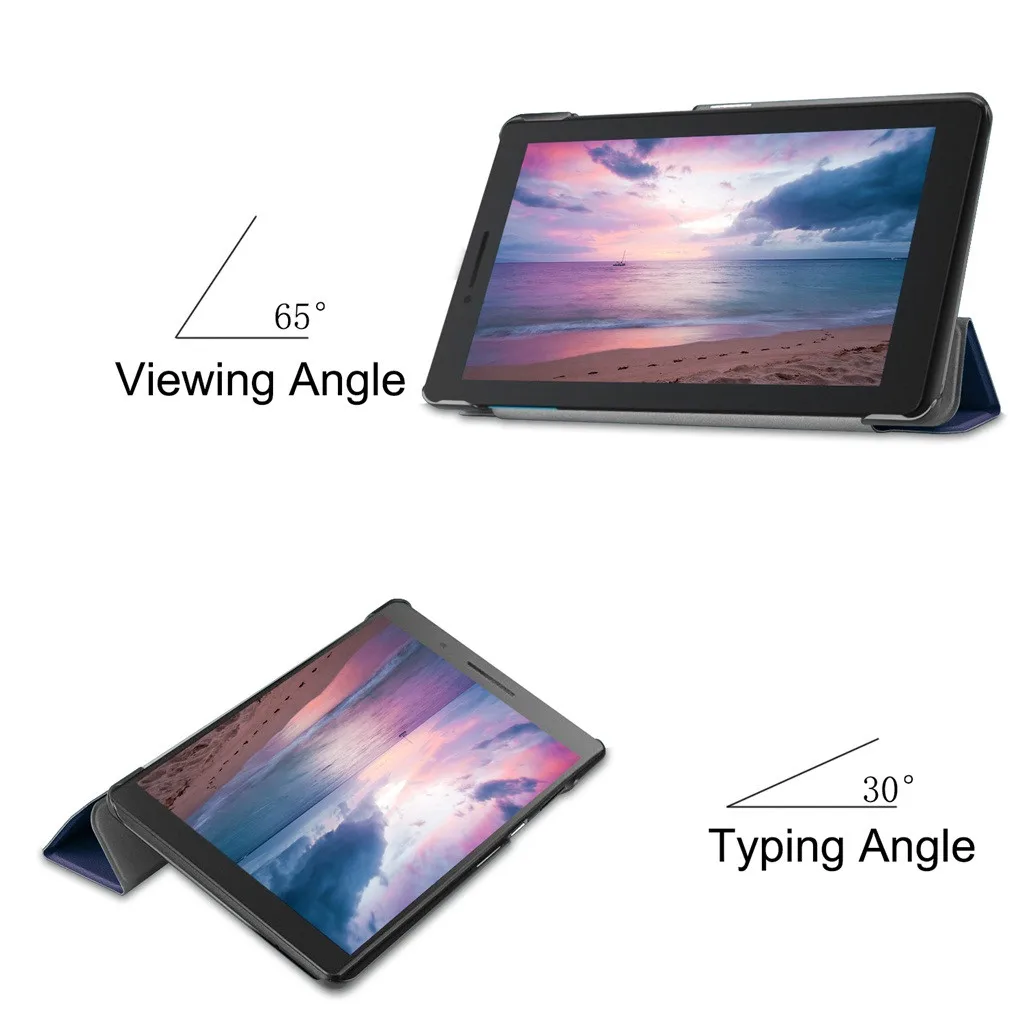 Чехол для планшета высокого качества Прочный многоцветный Твердый Lenovo Tab E8