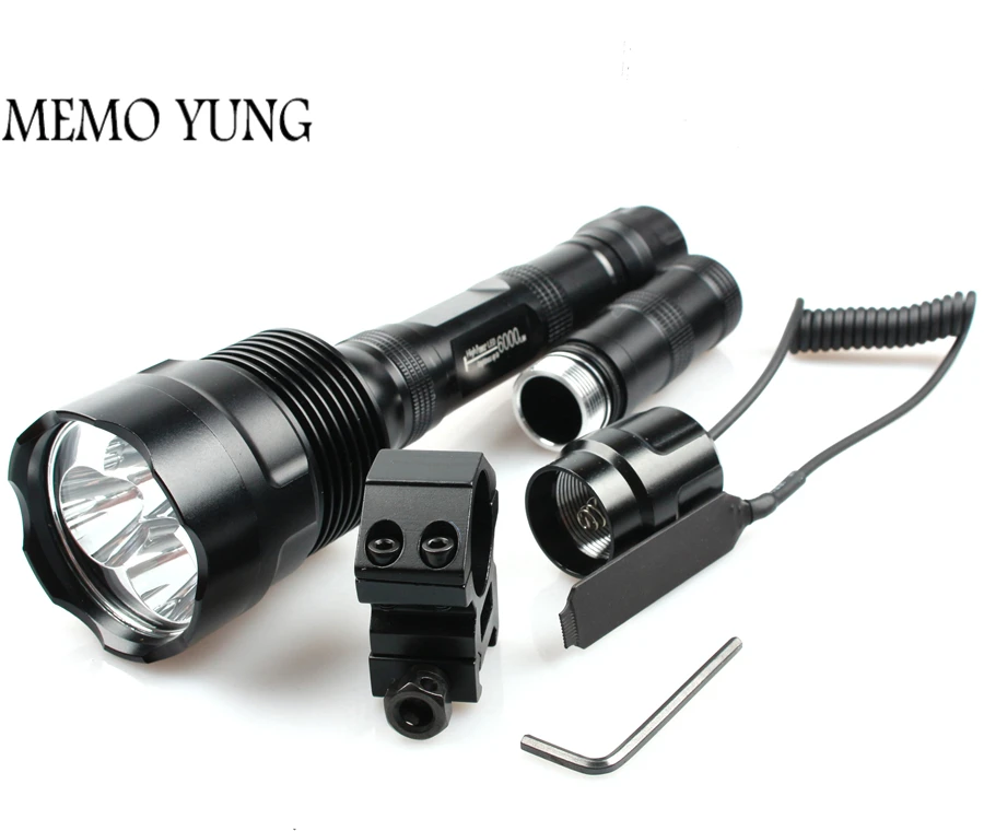 Светодиодный тактический фонарик Trustfire 18650 лм мощный фонарь XML 3xT6 5 режимов