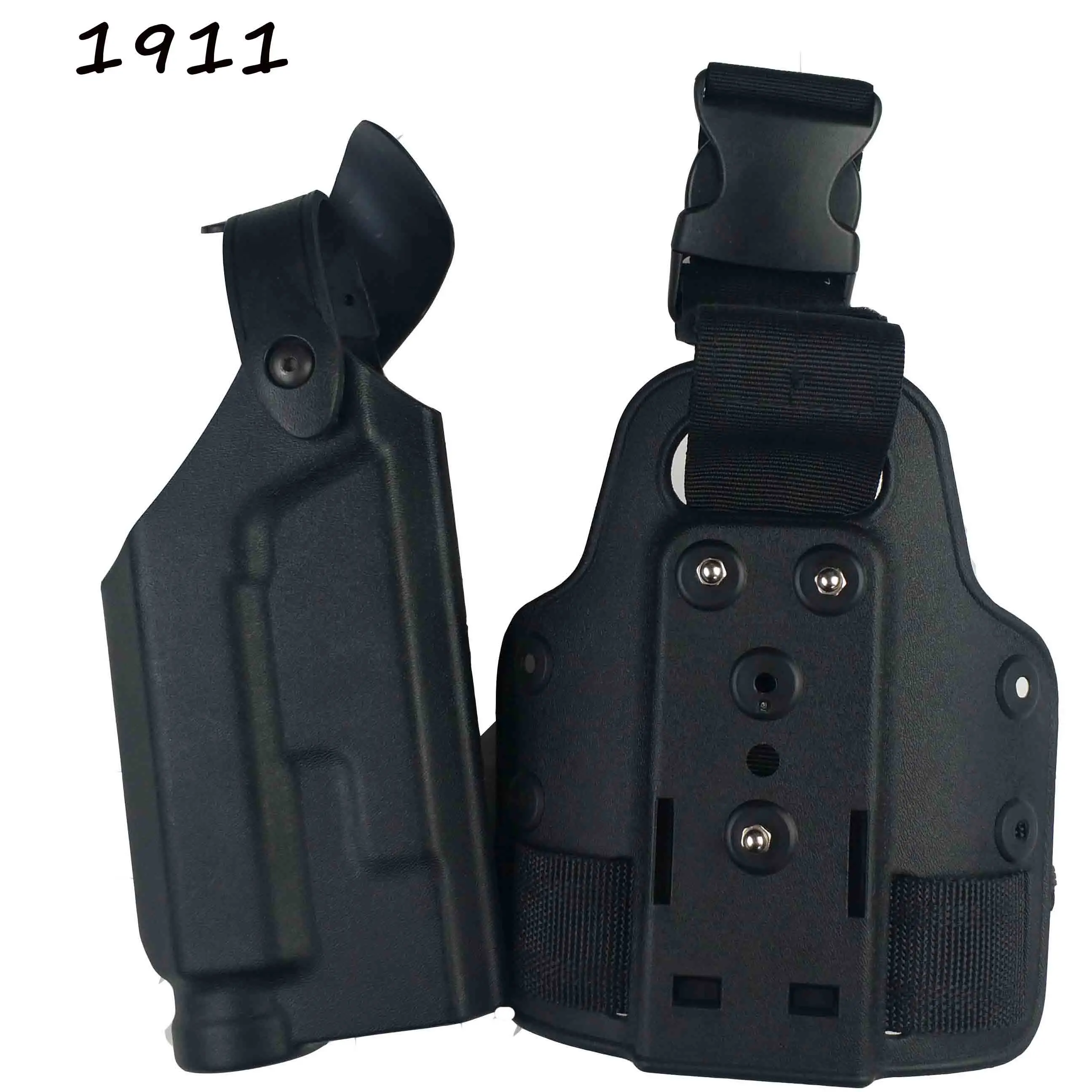 1911 Военный Safariland P226/M9/1911/glock/usp легкое ношение Пояс поясной пистолет кобура для охоты аксессуары кобура для ног SIG бедра Ho - Цвет: 1911