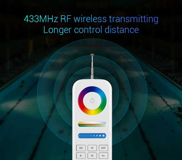 Mi светильник DC12-24V IP68 9 Вт 15 Вт 27 Вт подводный светильник RGB+ CCT подводный светильник Настенный 27 Вт RGB+ CCT PAR56 Светодиодный светильник для бассейна 433 МГц