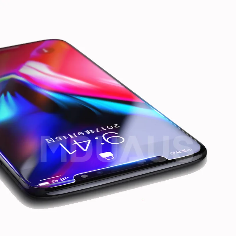 0,22 мм 9H закаленное стекло для iPhone 8 7 6 6S Plus 5 5S SE 4S Защитная пленка для iPhone X XR XS Max защитный чехол