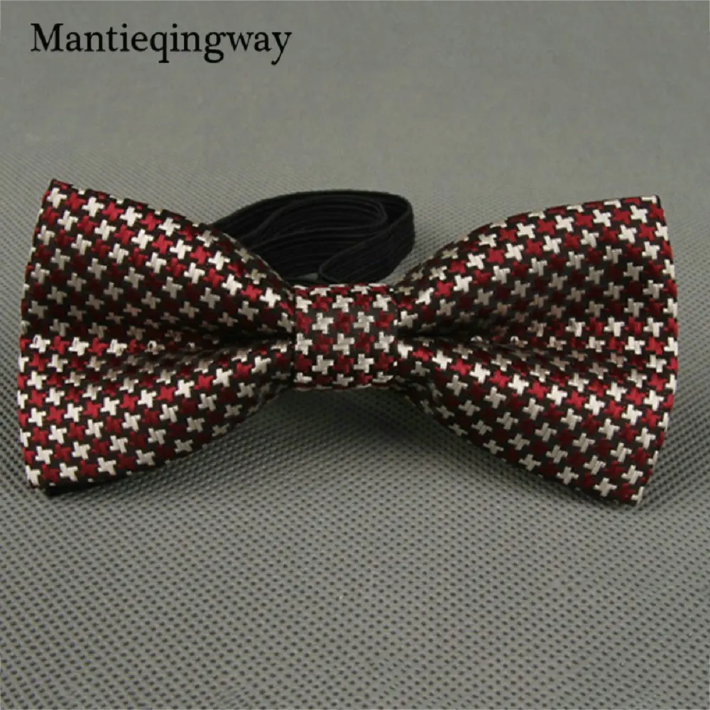 Mantieqingway/детские галстуки-бабочки в горошек и полоску, вечерние галстуки из полиэстера на свадьбу, узкие галстуки-бабочки, галстуки с воротником для маленьких мальчиков и девочек - Цвет: 016