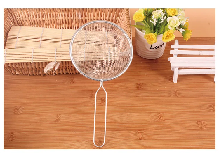 1 шт. Новый проволочный фильтр для масла с тонкой сеткой сито муки решето-дуршлаг