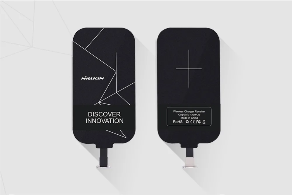 Nillkin Волшебные метки QI беспроводной зарядный приемник Micro USB/type C адаптер для iPhone 5S, SE 6 6 S 7 Plus для samsung S6 S7 Edge