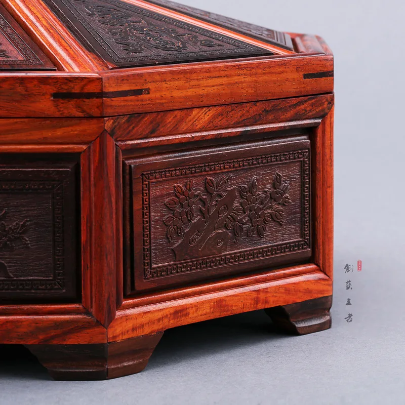 Палисандр Лаос палисандр одноплатная Фруктовая тарелка Дыня конфеты блюдо брак