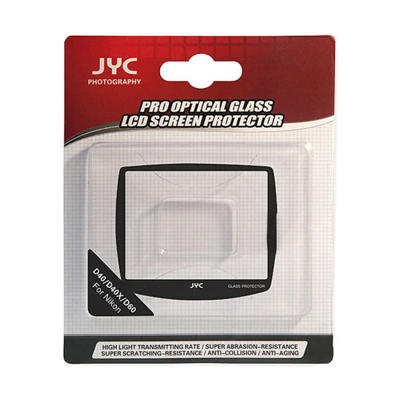 Камера JYC Pro ЖК дисплей Экран оптического стекла протектор Крышка для Nikon