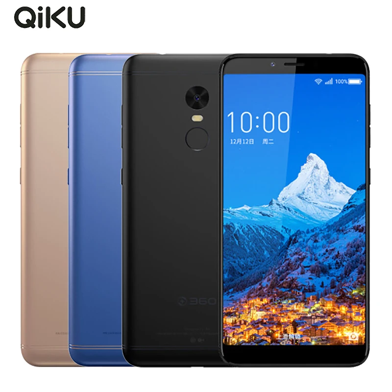 Оригинальный Qiku 360 N6 мобильный телефон 5 93 Full Экран 6 ГБ Оперативная память 64