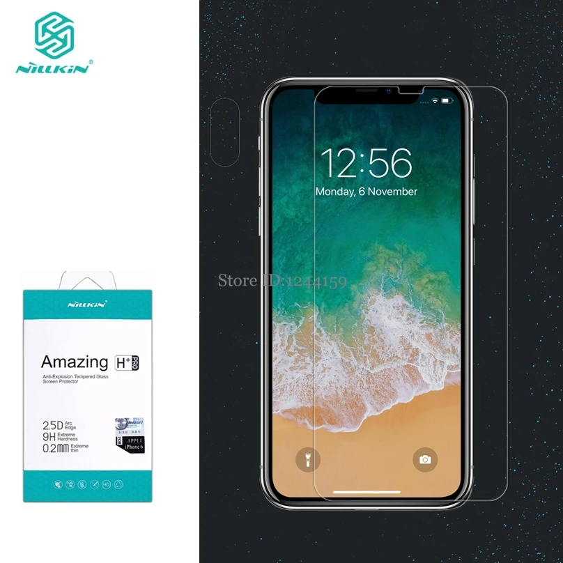 Nillkin закаленное Стекло для iPhone XS МаX защита экрана for iphone 11 Pro Max Nilkin удивительные H &