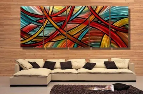 Современное настенное искусство Современная Абстрактная живопись ручной работы