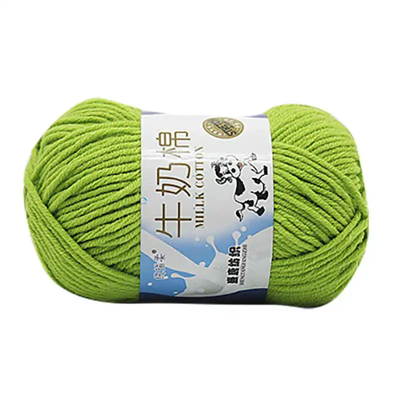 milk cotton wool 1 шт., 50 г, новинка, массивное, красочное, ручное вязание, счеты, молочный хлопок, молочное волокно, хлопковая пряжа, шерсть, бархат, вязание крючком для ручного вязания, DIY5pz - Цвет: milk cotton wool