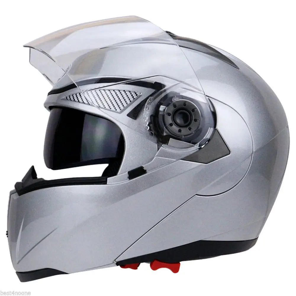 Бесплатная доставка 1 шт. унисекс мотоциклетный шлем с полным лицом двойной