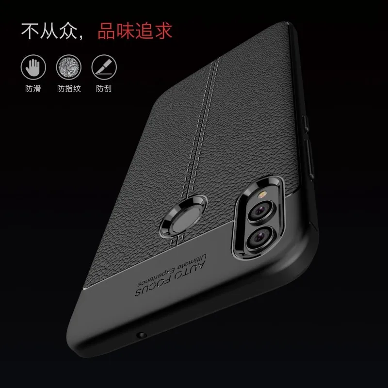 Для Honor 8X8 X Max Чехол кожаный Стильный чехол прочный ТПУ чехол для телефона для huawei Honor 8C 8 C чехол Полная защита бампер оболочка