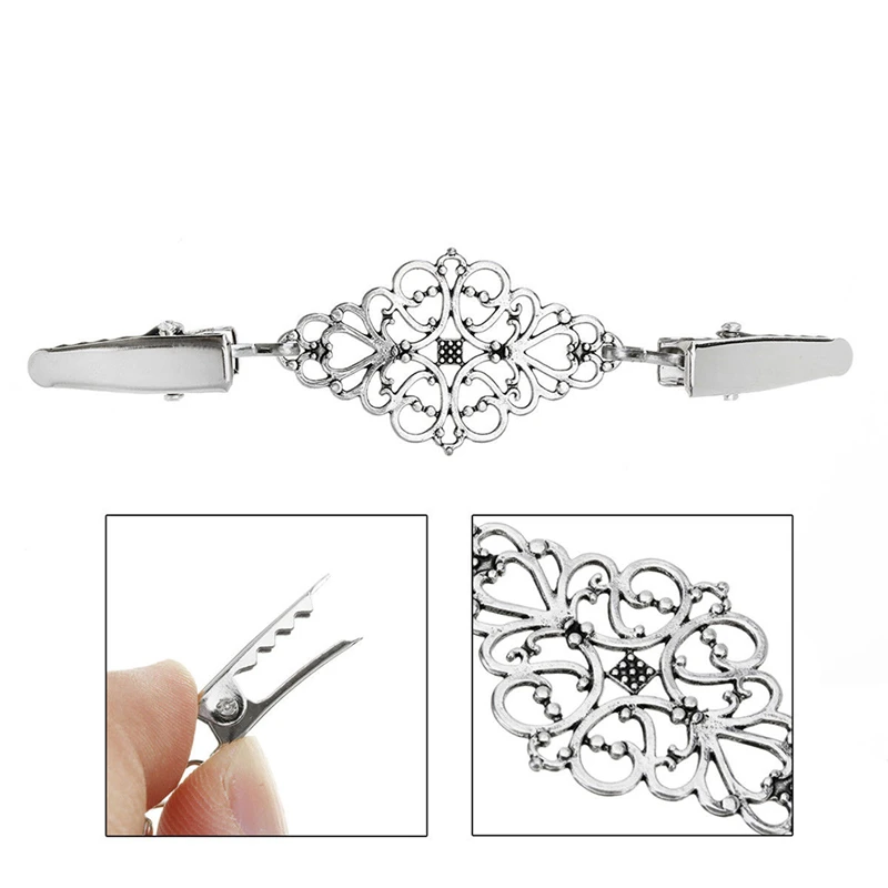 Креативный узор бриллиантовые шарфы свитера клипсы винтажные хрустальные броши