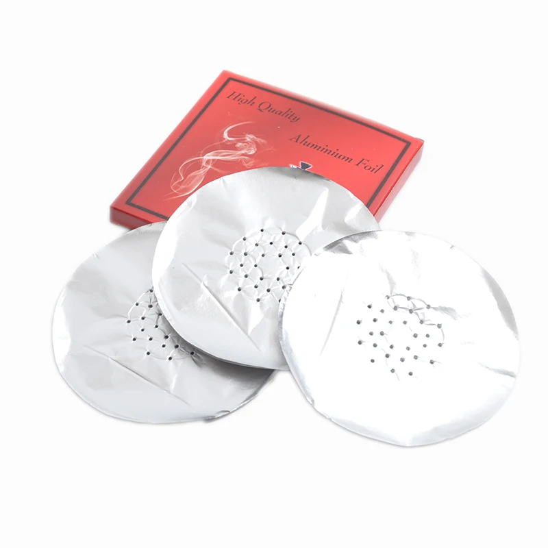 Высокая 50 шт. Качество Курительные Принадлежности Портативный Алюминиевой