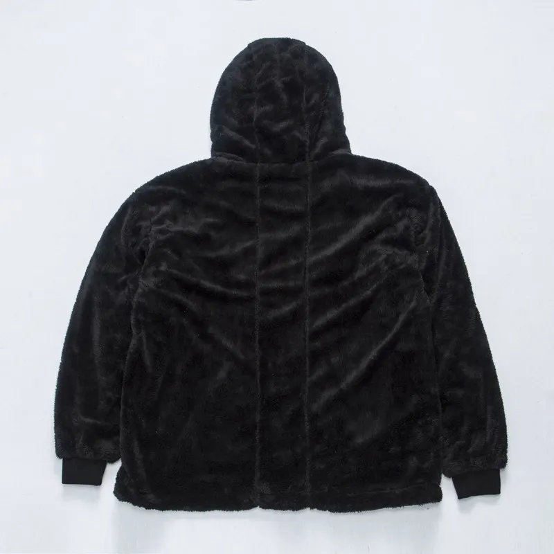 Tsingyi флисовый пуловер на молнии с капюшоном Kanye West Sherpa толстовки уличная городская Bieber Sweat Homme мужская толстовка с капюшоном