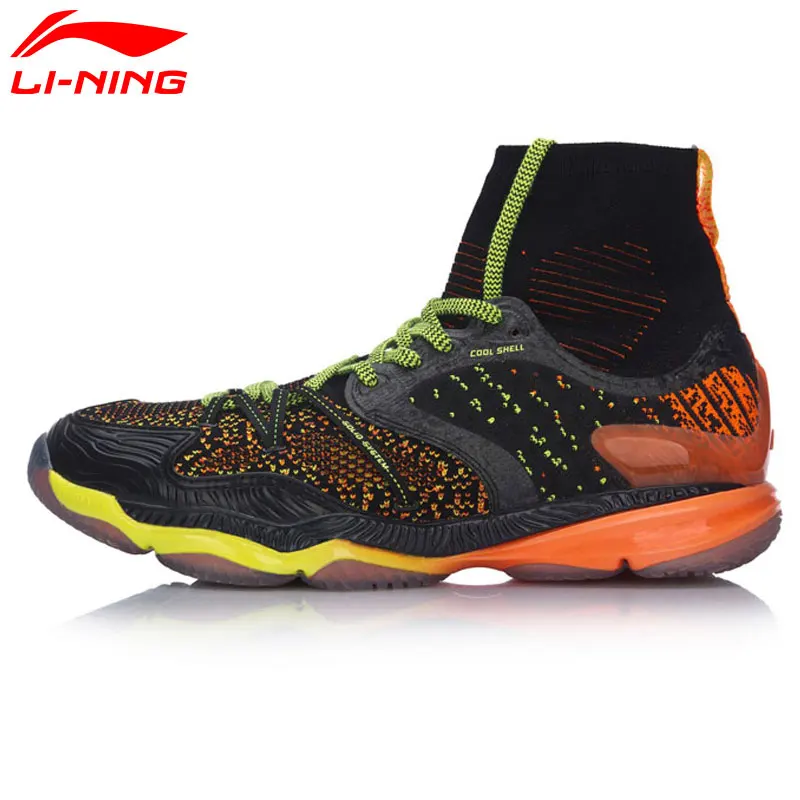 Li-Ning/Мужская Профессиональная обувь Ranger для бадминтона с высокой подушкой+ подкладка, спортивная обувь, кроссовки, AYAM009 XYY047