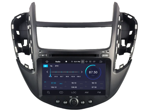 Четырехъядерный Android 9 0 автомобильный dvd-плеер для CHEVROLET TRAX 2013 аудио мультимедиа gps